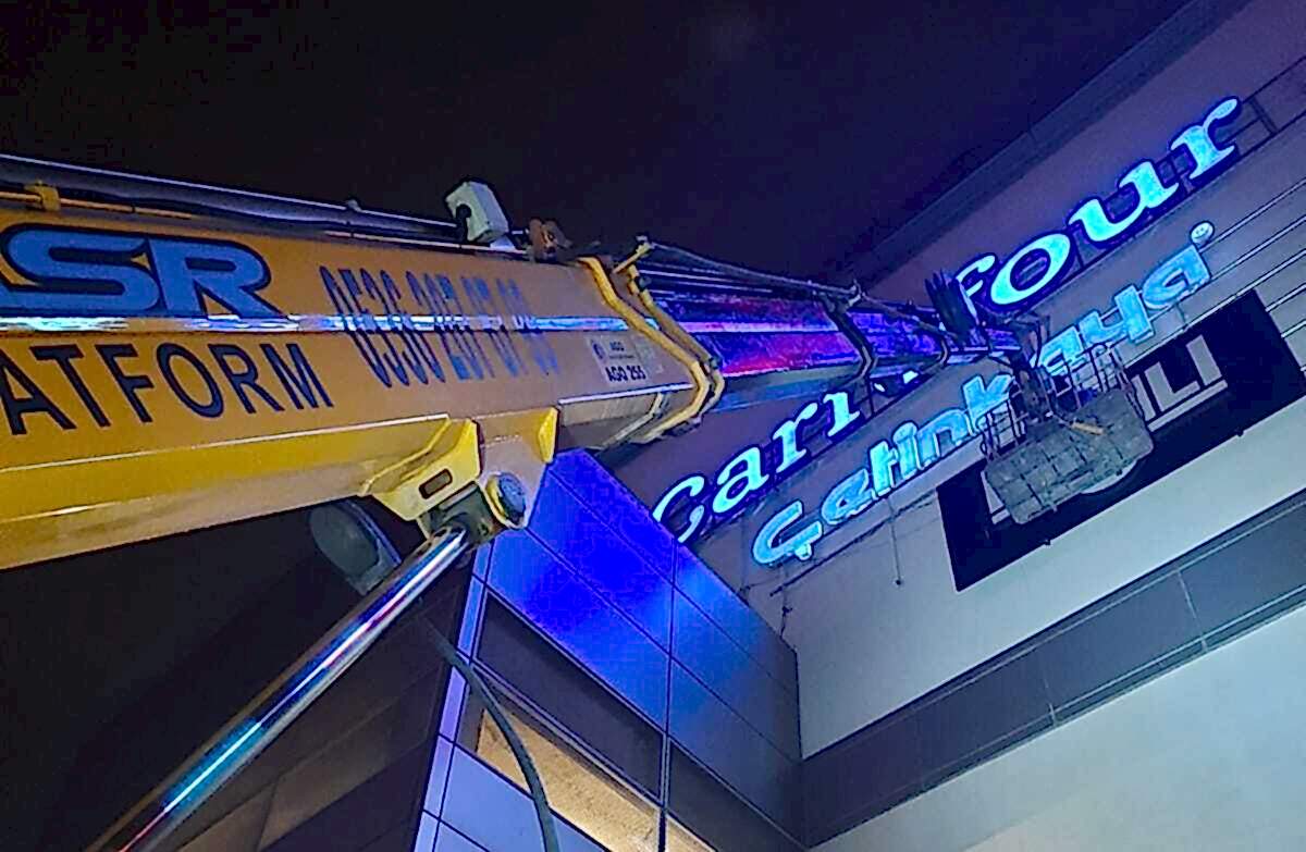 KİĞİLİ  SEPETLİ VİNÇ ÇALIŞMAMIZe